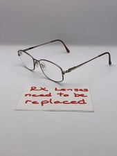 Sophia Loren M115 Zyloware Eyeglass Frames Womens 53-16 135 Metal Full Rim