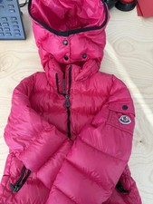 Moncler Bady Giubbotto Pink Puffer Jacket Kids Size 6