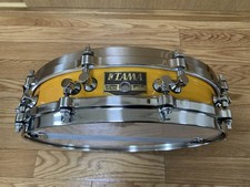 TAMA Piccolo Snare Drum BE433 14x3.25 Birdseye Maple Die-Cast 90s Vintage Drum