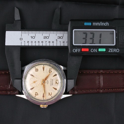 Rare Raketa MAJAK PChZ Vintage Soviet Mechanical Mens USSR Mechanical Wristwatch - Bild 8 von 9