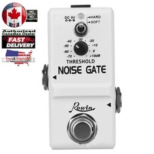 Rowin LN-319 Nano Noise Gate Guitar Effect Pedal 2 Modes Hard/Soft True Bypass