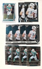 Hunter Long 11 Card Rookie Lot Miami Dolphins