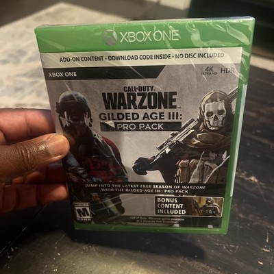 Call of Duty Warzone Gilded Age III: Pro Pack Xbox One Factory Sealed (No Disc)