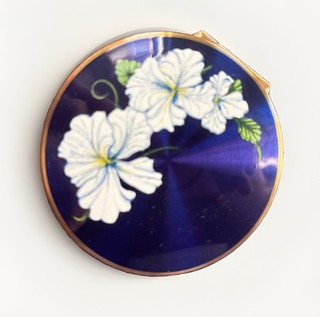 Stratton of London Gold tone Vintage Powder Compact Mirror VGC