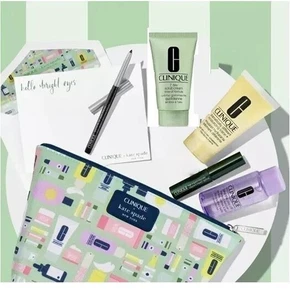 Clinique x Kate Spade 7 Pcs Cadeau Set Hydratant Lotion Deleter Quickliner Day
