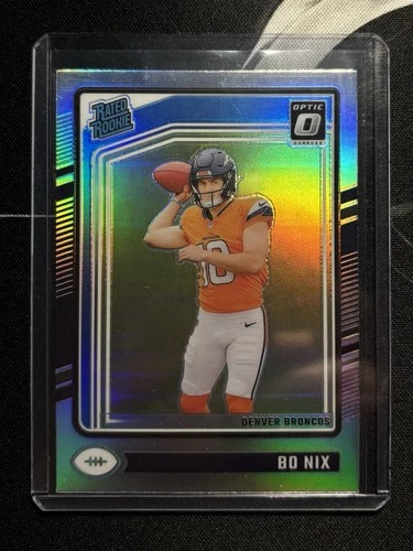2024 Panini Donruss Optic - Rated Rookie Bo Nix #209 Holo Prizm (RC)