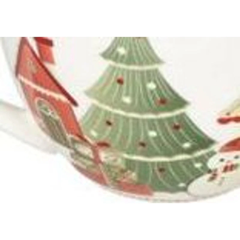 Tazza Colazione Natale 500 ml BRANDANI Villaggio in Festa Porcellana Bone China, fotografia 9 di 9
