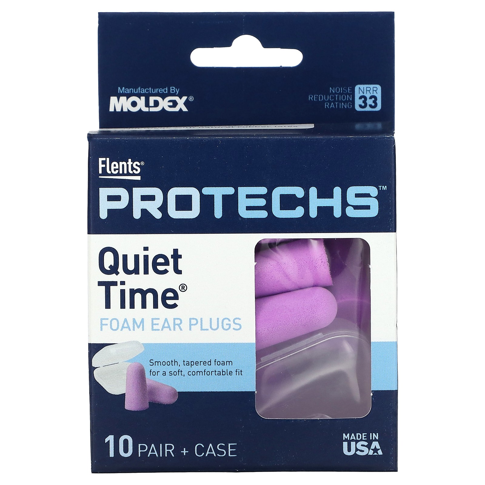 Protechs Пороло беруши Quiet Time 10 пар футляр 2290₽