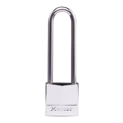 Master Lock 639EURDLJ Marine Vorhängeschloss mit Schlüsseln und langem Griff, grau, 9,7 x 3 x 1,