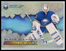 Devon Levi #/99 - 2023-24 Black Diamond Might #DM-DL Buffalo Sabres