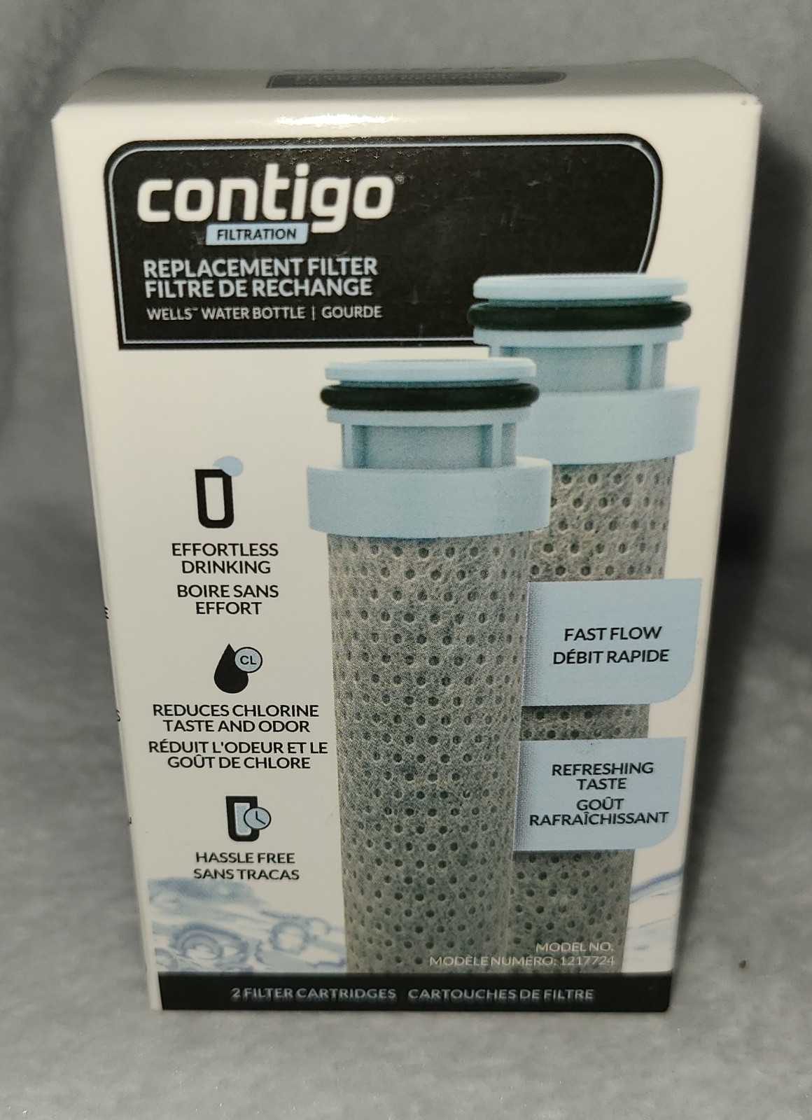 2 Per Pack Wells Water Bottle Filter New