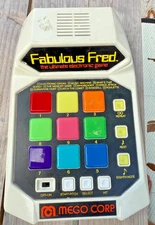 1980 Mego Fabulous Fred Electronic Game – WORKS! Vintage Made in Japan