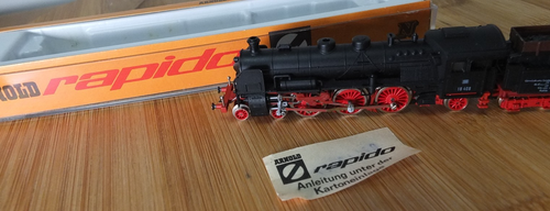 Arnold 0254 N gauge DB BR 18 / Bavarian S3/6 steam locomotive in black livery - Picture 12 of 15