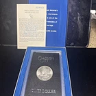 1882 CC Morgan Silver Dollar with GSA Case Box and COA Carson City
