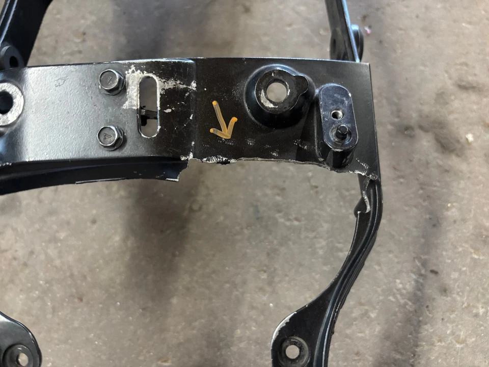 Bastidor trasero recto Kawasaki zx10r Ninja 2006-2007 Foto 4 de 4