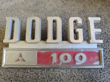 1969 - 1971 Dodge Truck 100 Chrome Emblem Swe...