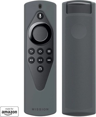 Made for Amazon Remote Cover Case, for Alexa Voice Remote Lite | Grey