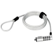 Hama 126822 Laptop Lock Code Lock No Key Needed, Fascet
