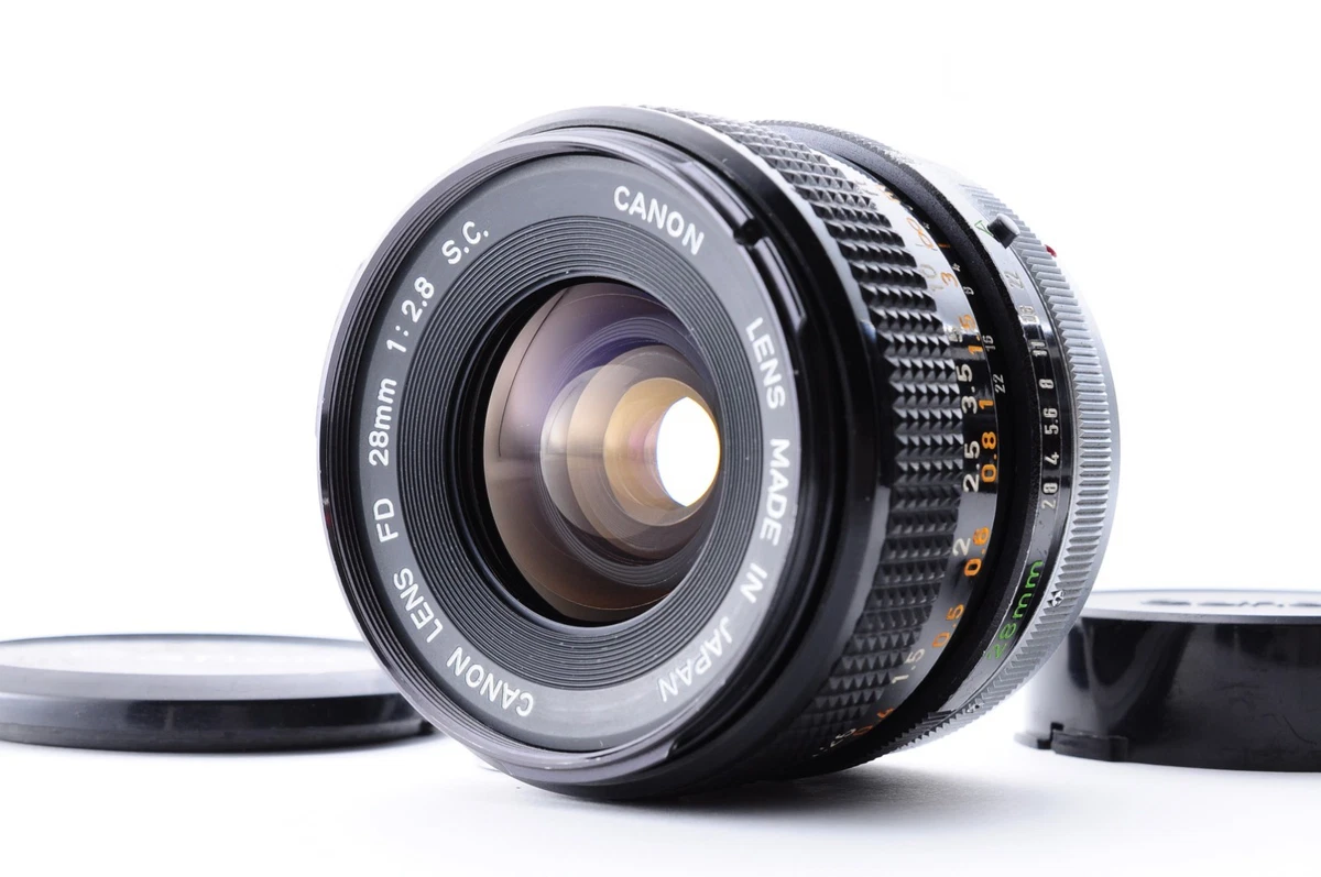レンズ(単焦点) Canon FD s.c. 28mm f/2.8 レンズ(単焦点) Canon FD s.c. 28mm f/2.8 Canon FD 28mm F/2.8 S.C.