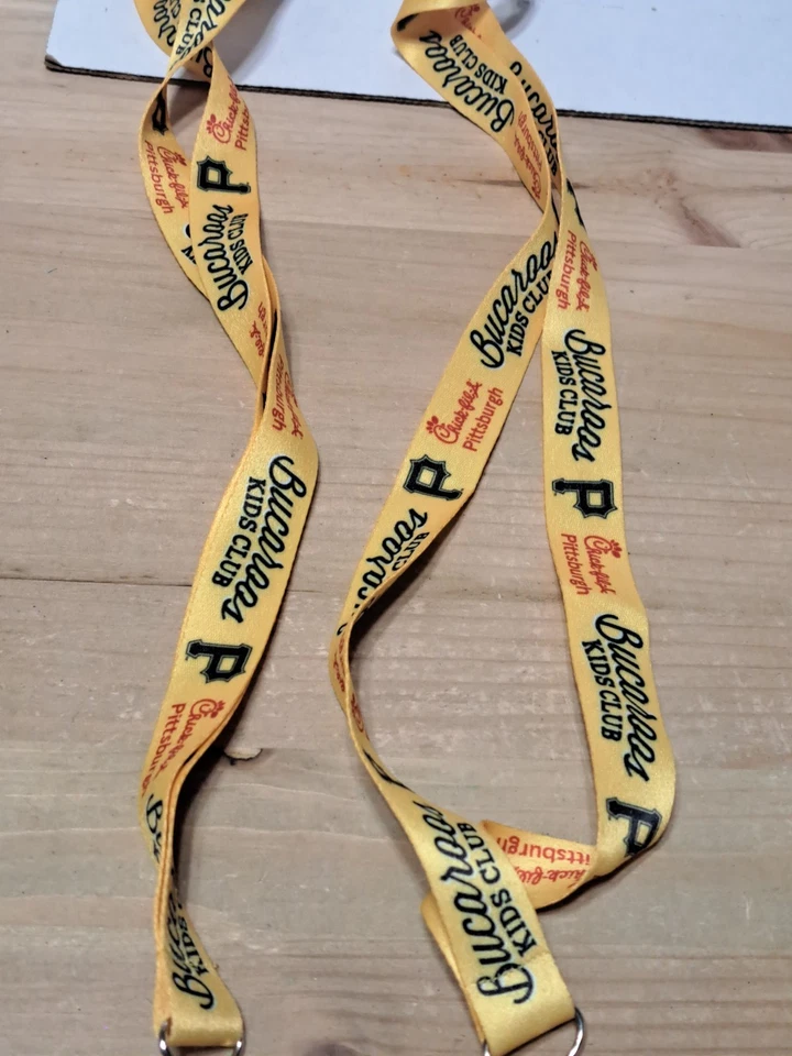 Lot of 2 Pittsburgh Pirates Bucaroos Kids Club Lanyard Chick Fil-A 2023 2025 - Image 4 of 4