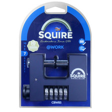 SQUIRE CBW85 85mm High Security Combination Sliding Shackle Padlock - Hardened S