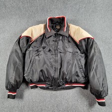 Vintage 1987 Yamaha FZR Motorcycle Racing Bomber Jacket Mens M Maxim Wear Korea