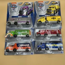 Paw Patrol Big Truck Pups True Metal 1:55 Complete Set 6 New Factory Sealed
