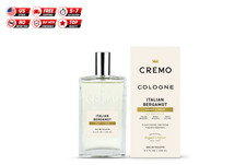 Cremo Cologne Spray, Italian Bergamot, 3.4 OZ