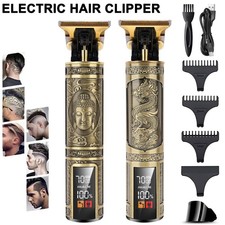 Hair Clippers for Men Cordless Professional Beard Trimmers with LCD Display