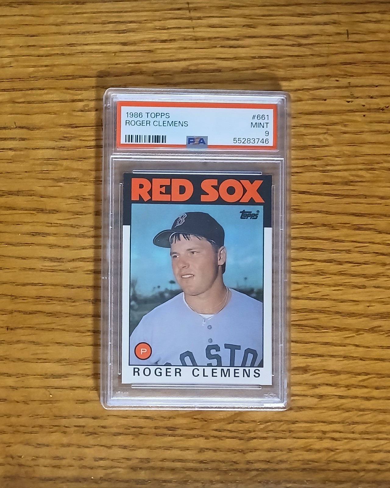 1986 Topps #661 Roger CLEMENS🏆PSA 9🏆(RARE)🎈2nd year