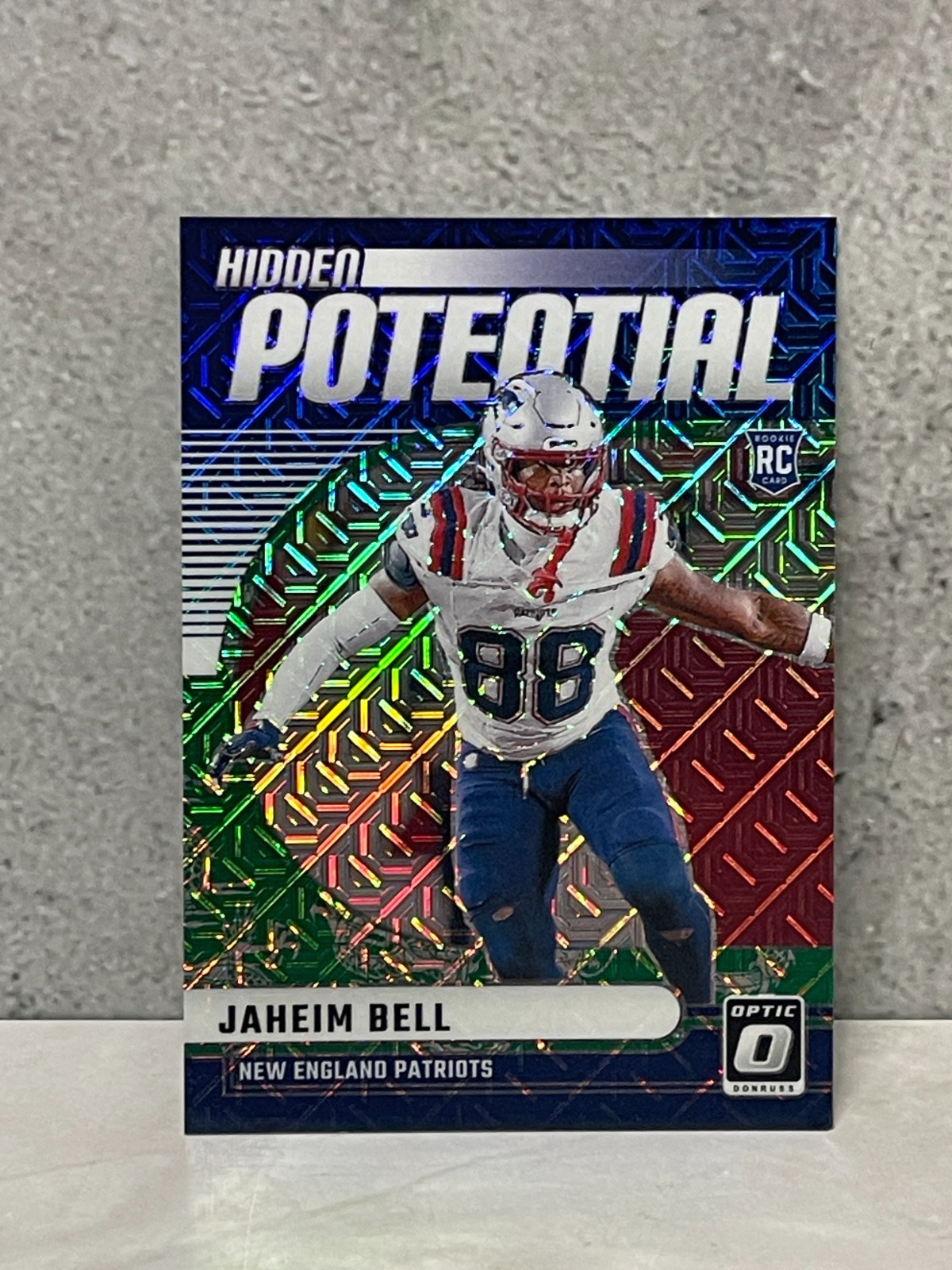 2024 Donruss Optic Hidden Potential Dragon #14 Jaheim Bell (#'d 22/24)