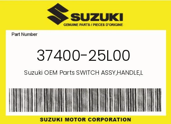 SWITCH ASSY,HANDLE,L