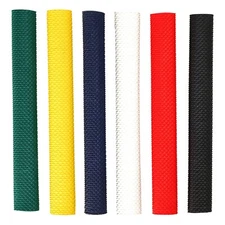Cricket Bat Grip Sturdy & Comfortable Multicolour Rubber pack of 6 us