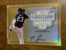 PEYTON SMITH 2020 Leaf Perfect Game GOLD PROOF AUTOGRAPH #1/1 DBU, TEXAS A&M