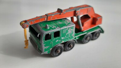Matchbox Lesney no.30-C 8 wheel Crane regulair wheels 1965 (2)