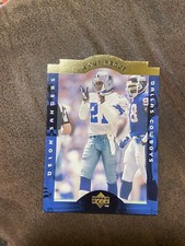 1996 Upper Deck A Cut Above #8 Deion Sanders Dallas Cowboys HOF Die Cut Insert