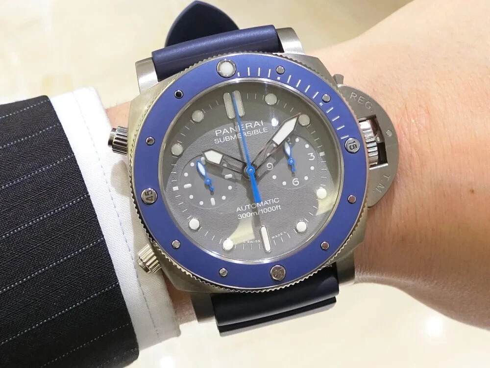Panerai — Panerai Luminor Submersible Chrono Guillaume Nery Edition - PAM00982