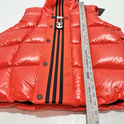 MONCLER|VESTS (1A00028 595ZZ 71D) Moncler x Adidas Bozon Down Vest Men's 2/ M Orange Snap