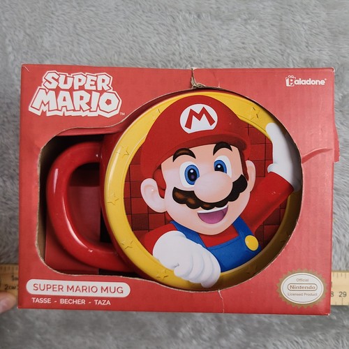 Super Mario Coffee Mug Nintendo Tea Cup Collectible Gift Paladone NES ...