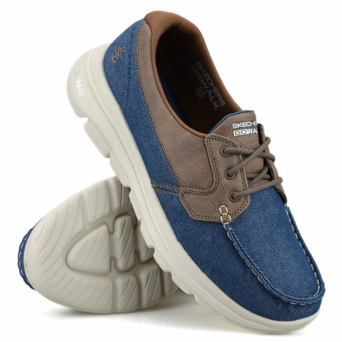 Skechers memory foam sales boat shoes