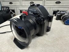Underwater SLR Camera - Olympus E-PL1  Underwater Case with Zen Dome  2 Lenses