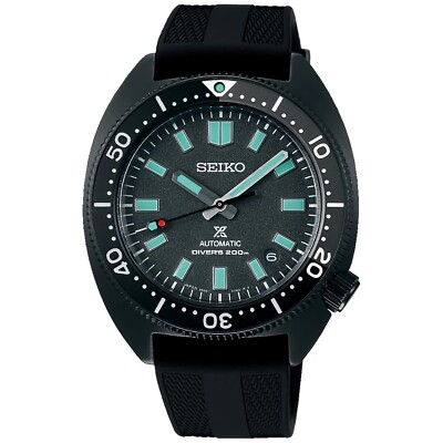 SEIKO Prospex Turtle Black Series SPB335J1 Automatic Diver