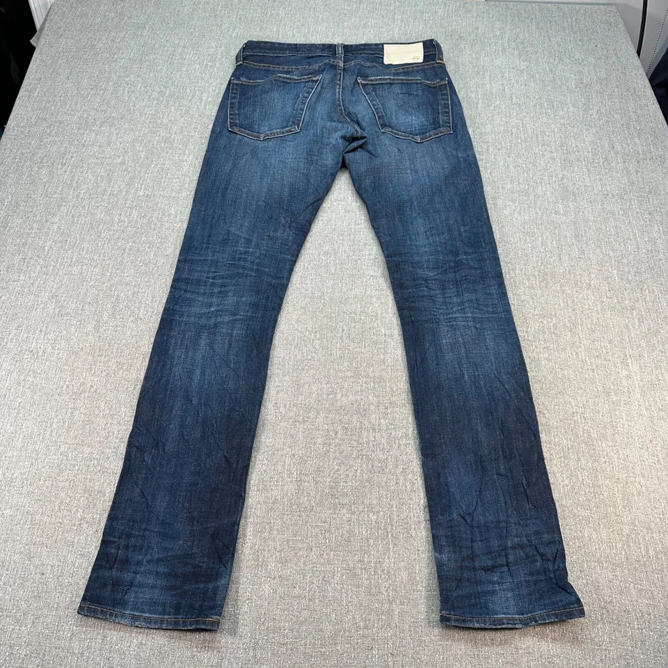 AG Adriano Goldschmied Jeans Mens 28x33 Blue The Nomad Modern Slim Stretch Denim - Image 4 of 4