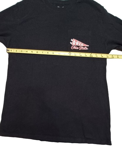 Ohio State Buckeyes Long Sleeve Black Shirt With Breast Pocket. Men's Size Lg. - Picture 10 of 14