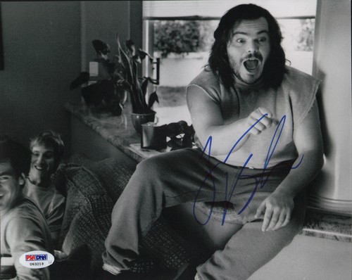 Jack Black Signed 8x10 Photo Orange County PSA