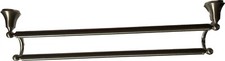 Moen YB5222BN Wynford 24-Inch Double -Towel Bar Brushed Nickel New  