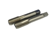 1/8" BSP HSS THREADING TAPS SET OF 2 FIRST SECOND BRITISH STANDARD PIPE RDGTOOLS
