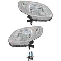 Scheinwerfer Set H4 FüR Renault Kangoo/Grand KW0/1_ FW0/1_ Inkl. Osram Lampen