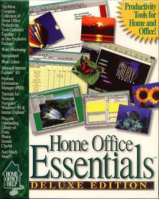 Home Office Essentials Deluxe Pc Cd 1997 For Windows New Cd In Sleeve Ebay - 
