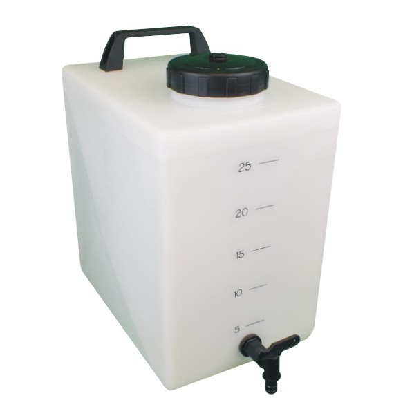 Portable 25 Litre Water Tank Tap Caravan Boat Car Valeting Van Motorhome Garden for sale online